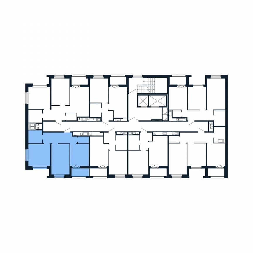 2-к. квартира, 53,6 м², 12/12 эт.