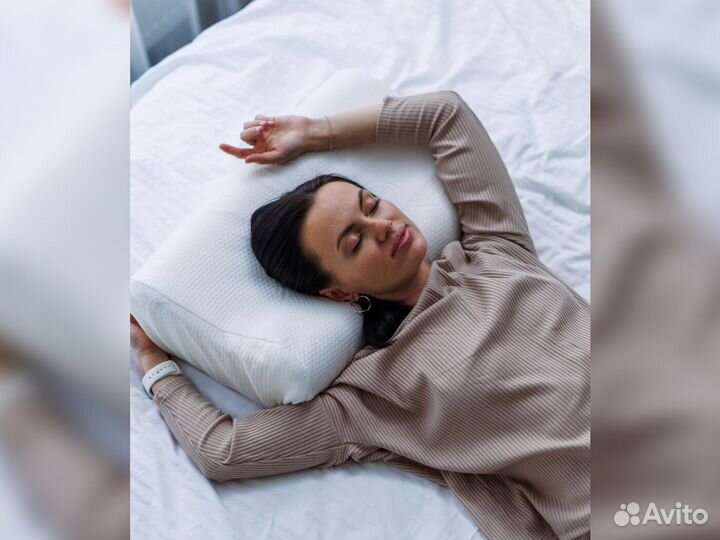 Ортопедическая подушка для сна 60х40х13/10 см