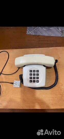 Телефон кнопочный СССР