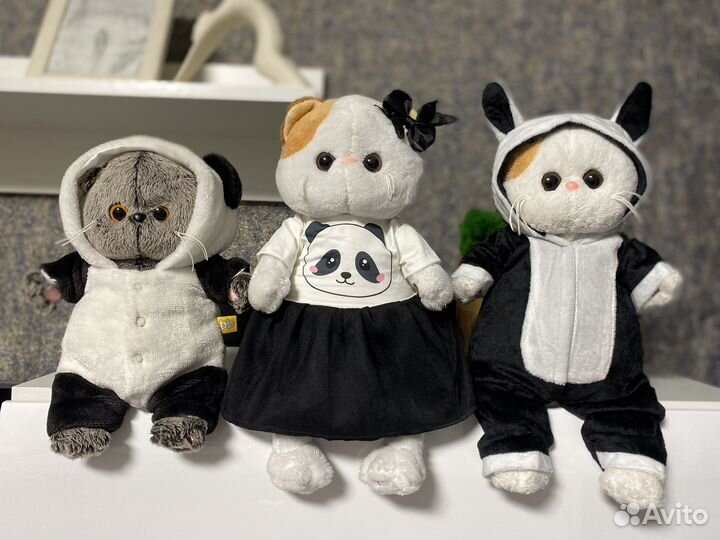 Семья Басиков в костюмах Панда +Панда