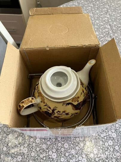 Чайный сервиз, новый, 13 предметов