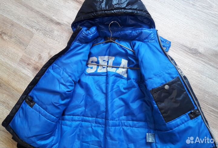Пуховик Sela на 6 лет