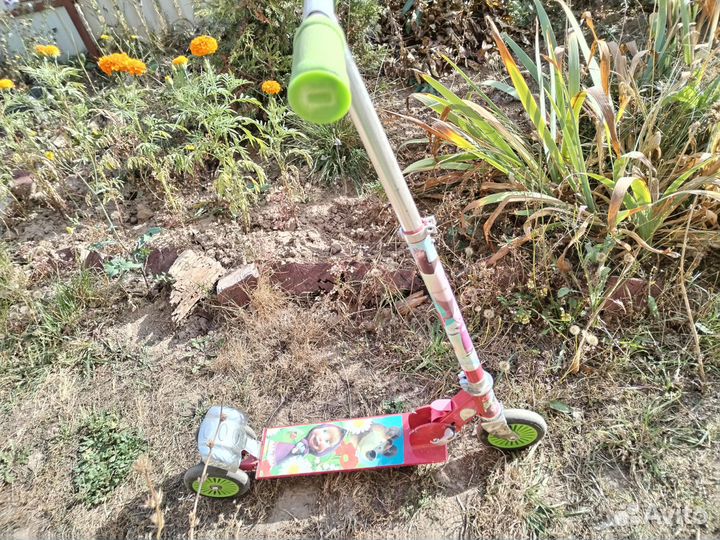 Самокат детский трехколесный складной