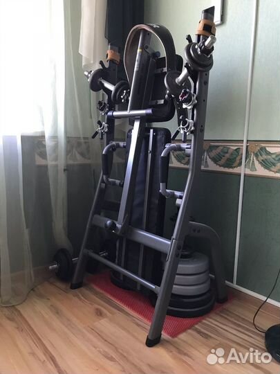 Мини тренажерный зал для домашнего использования
