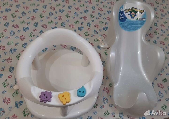 Горка для купания и стульчик