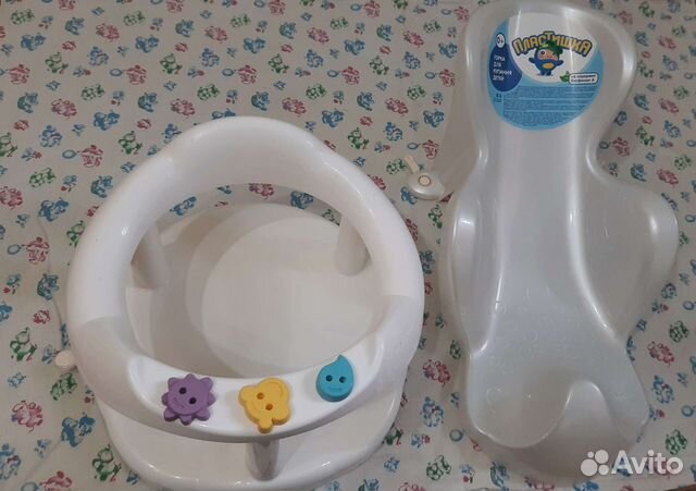 Горка для купания и стульчик