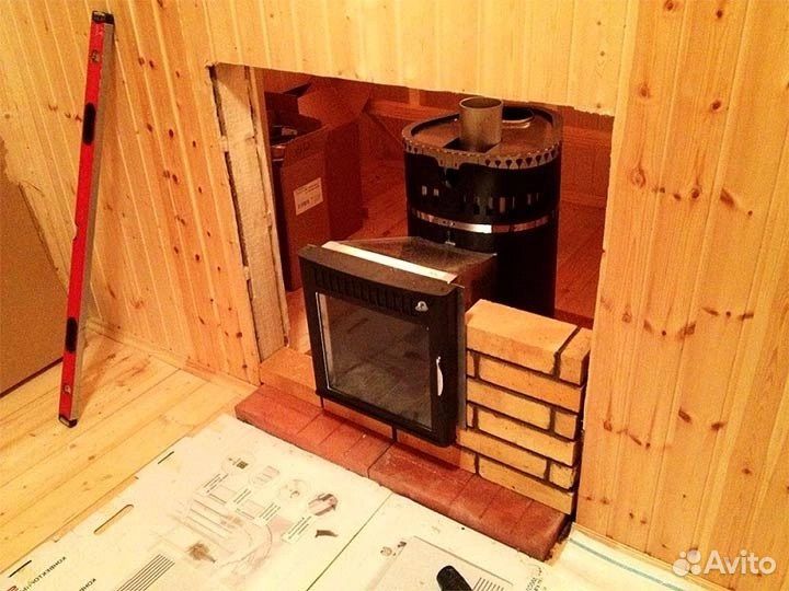 Установка банных печей