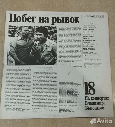 Виниловые пластинки