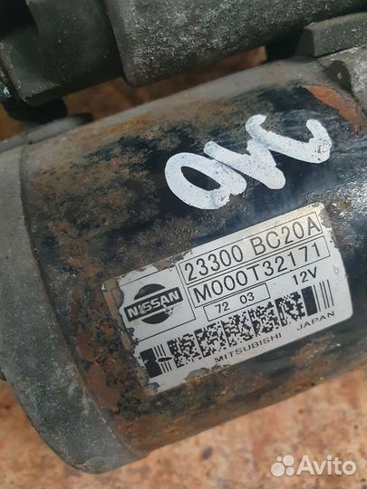 Стартер с дефектом 1.6 HR16DE Nissan Qashqai (J10)