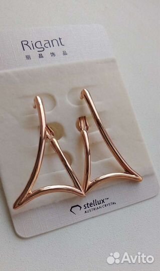 Серьги новые