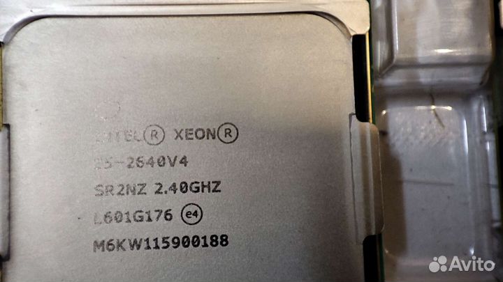 Процессоры : E5-2620 V4, e5-2630 v4, e5-2640 v4