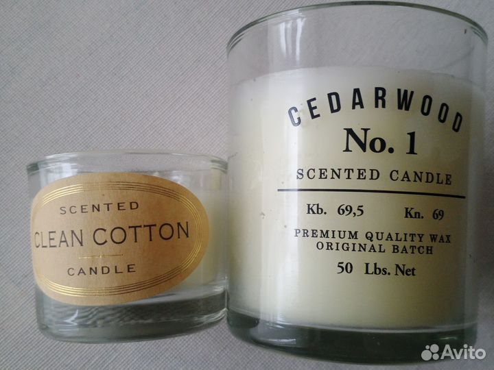 Ароматическая свеча scented candle