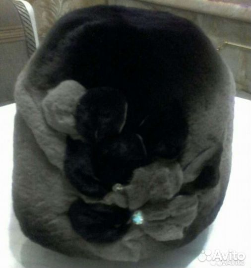 Шапка норковая женская