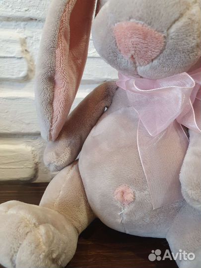 Плюшевый заяц кролик мягкая игрушка