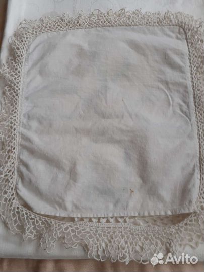 Кружевная старинная наволочка