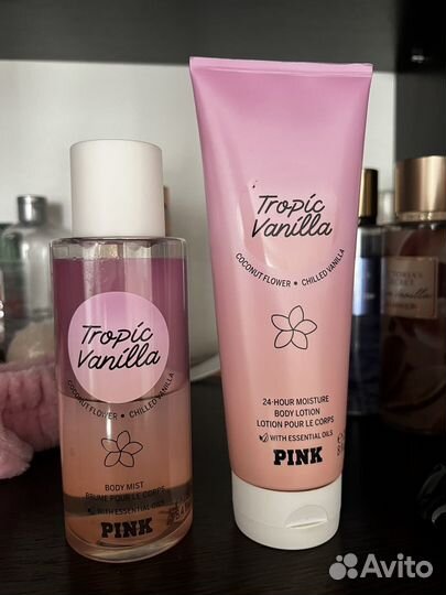 Спрей pink оригинал tropic vanilla