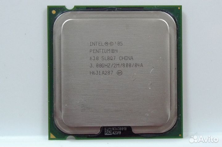 Процессор s775 Intel Pentium 4 630 (3000MHz)
