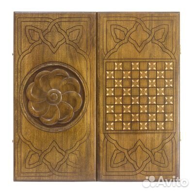 Нарды+шашки резные mkhitaryan 