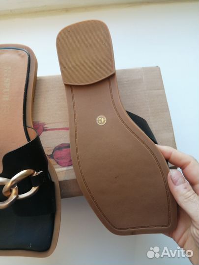 Босоножки шлепки, сабо р. 39