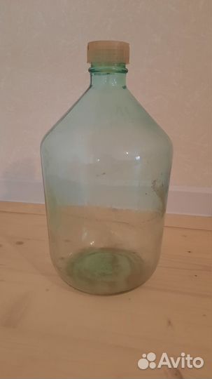 Бутыль стеклянная 20литров и 10 литров СССР