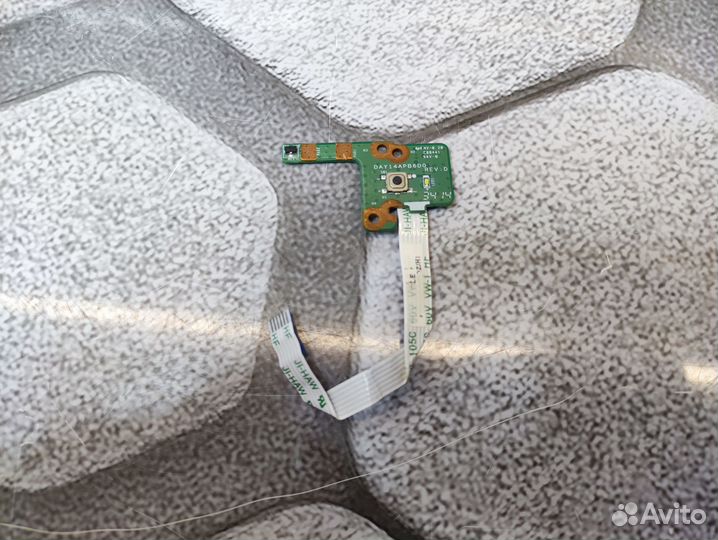 Плата кнопки включения HP 15-P