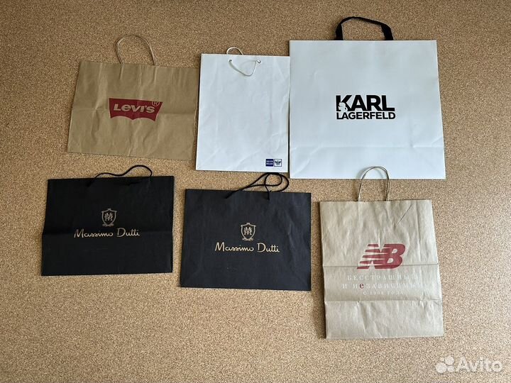 Брендовые пакеты/коробки Calvin Klein,kiko,massimo