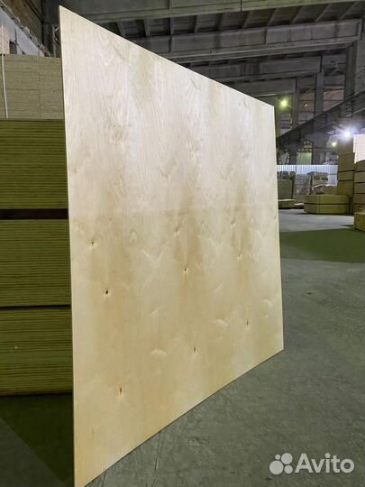 Фанера фк березовая 6 мм /1.52x1.52 шлиф сорт 3/4