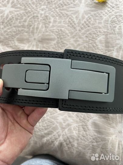 Пояс для пауэрлифтинга с карабином, размер L