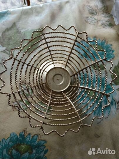 Вазочка и тарелка металлические СССР