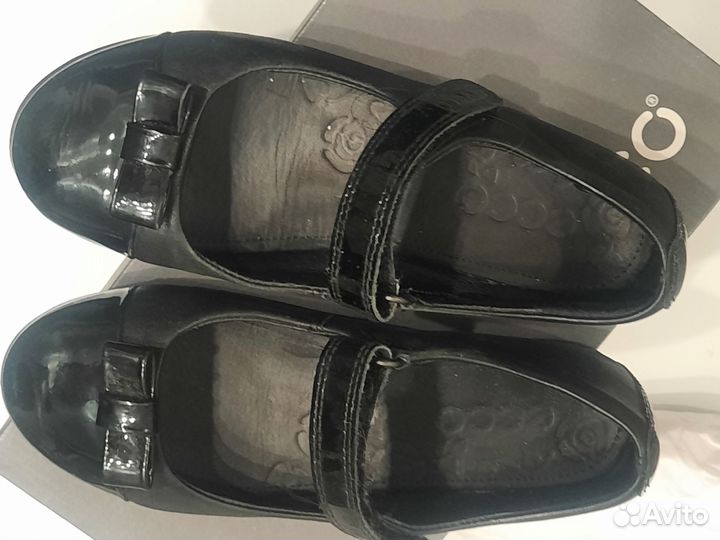 Туфли Экко Ecco лодочки для девочки