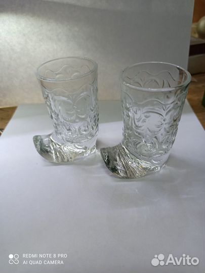 Стопки хрустальные СССР