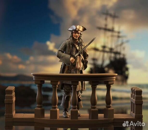 Пират Джек Воробей фигурка игрушка