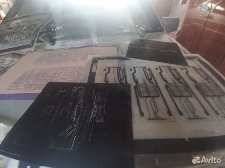 Схемы печатных плат СССР