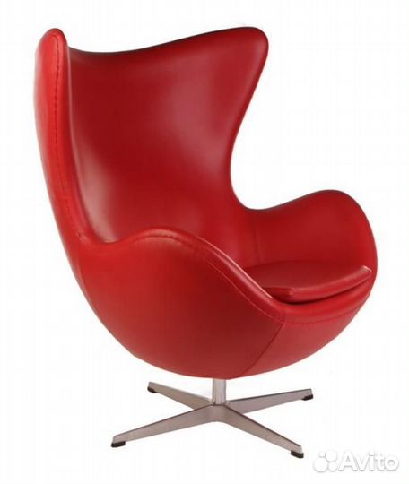 Кресло Beon Egg (Arne Jacobsen Style) A219 красное