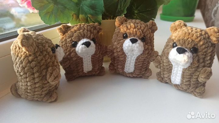 Вязанный игрушки