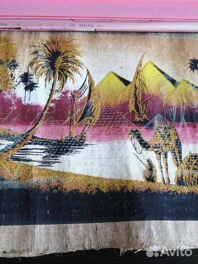 Картина на папирусе из Египта