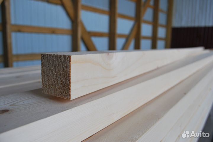 Брусок сухой строганный хвоя сорт В