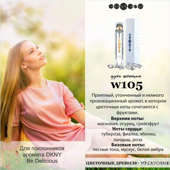Духи Essens dkny Be delicious