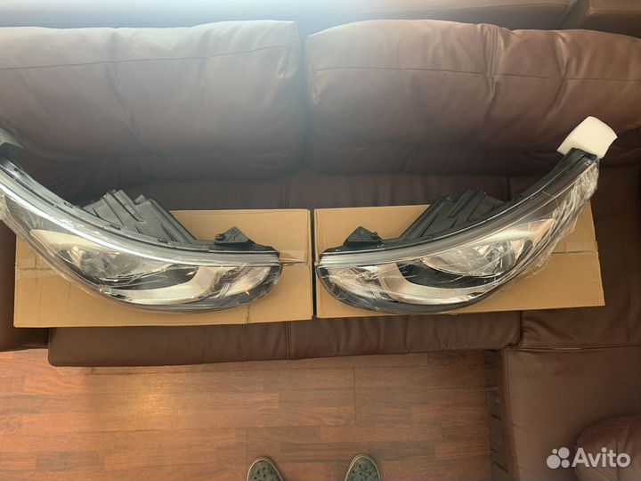 Фара левая правая Hyundai Solaris I с корректором