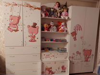 Мебель детская шкафы кровати