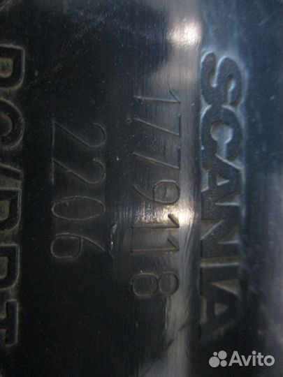 Накладка корпуса левой подножки Scania 1779118