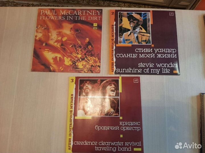Пластинки с группой Beatles (обмен ) + 3 пластинки