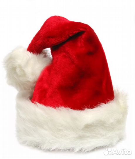 Парики цветные и белые, Борода деда мороза и шапки