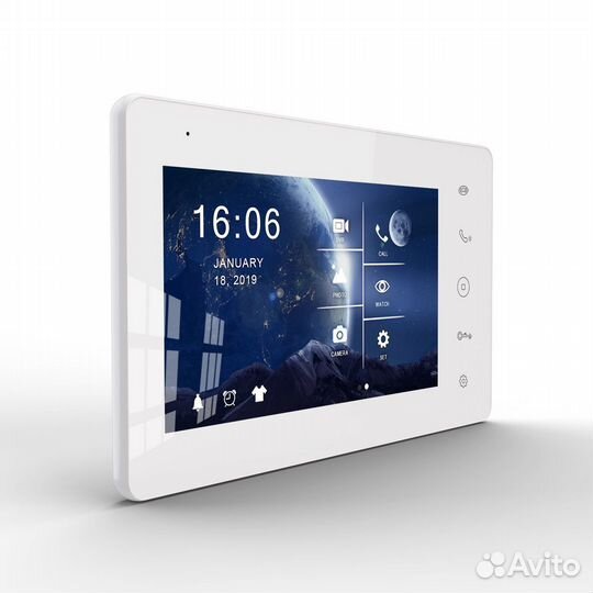 Видеодомофон JVS skally HD wifi white