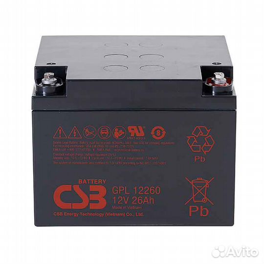 Аккумулятор CSB GPL 12260 новый
