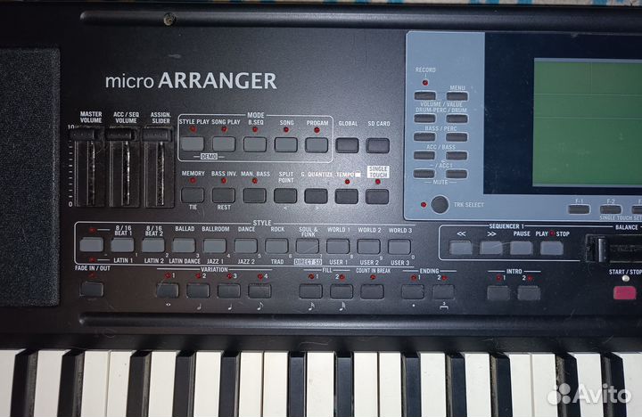 Синтезатор Korg microArranger