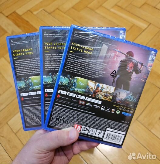 Cyberpunk 2077 Ultimate Edition на ps5 диск