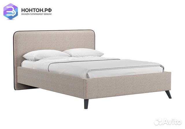 Кровать Миа бежевая