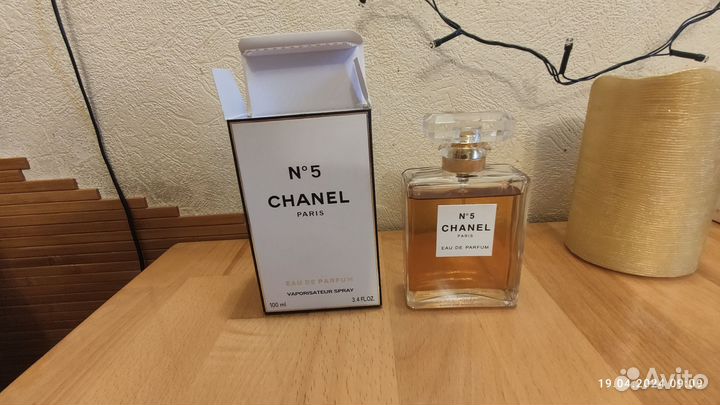 Chanel 5 винтаж 100мл Eau DE Parfum