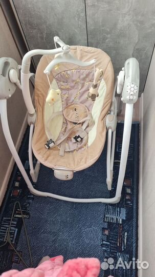 Электрокачели -шезлонг